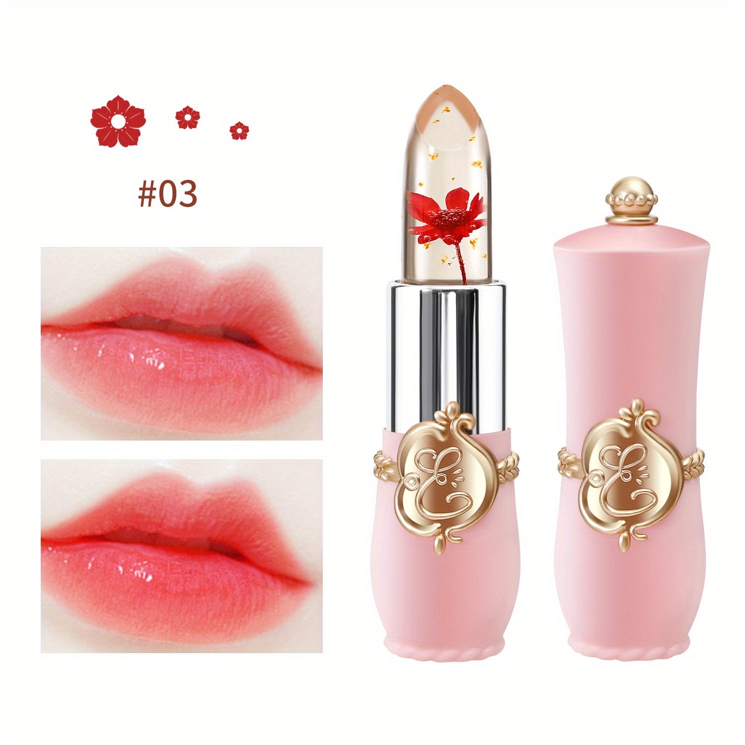 Flower Magic Color Change Lipstick Set - LIPOXI