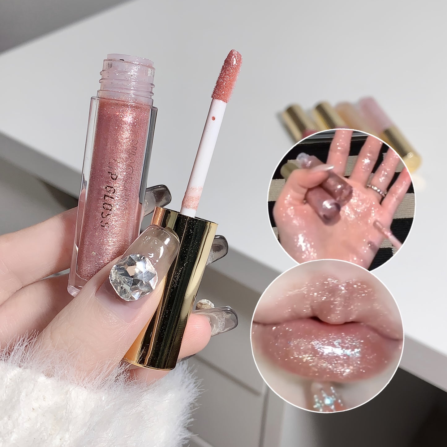 Sparkling Glitter Lip Gloss - LIPOXI