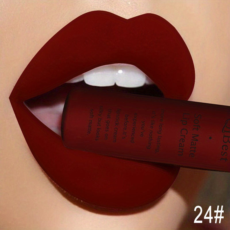 34 Colors Waterproof Matte Liquid Lipstick - LIPOXI