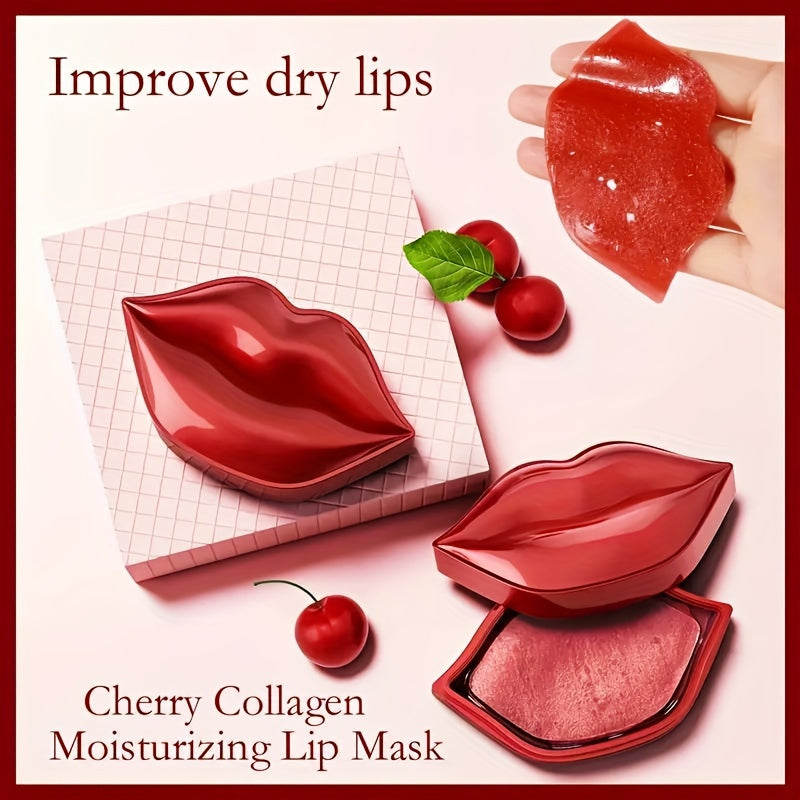 Cherry Bliss Collagen Lip Masks - LIPOXI