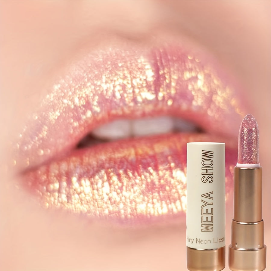 Pinkish Golden Shimmer Lip Gloss - LIPOXI