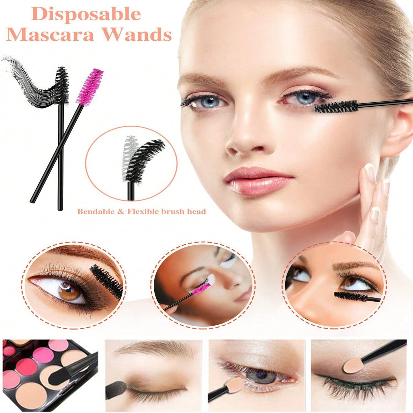 Ultimate 300pcs Disposable Makeup Tool Kit - LIPOXI