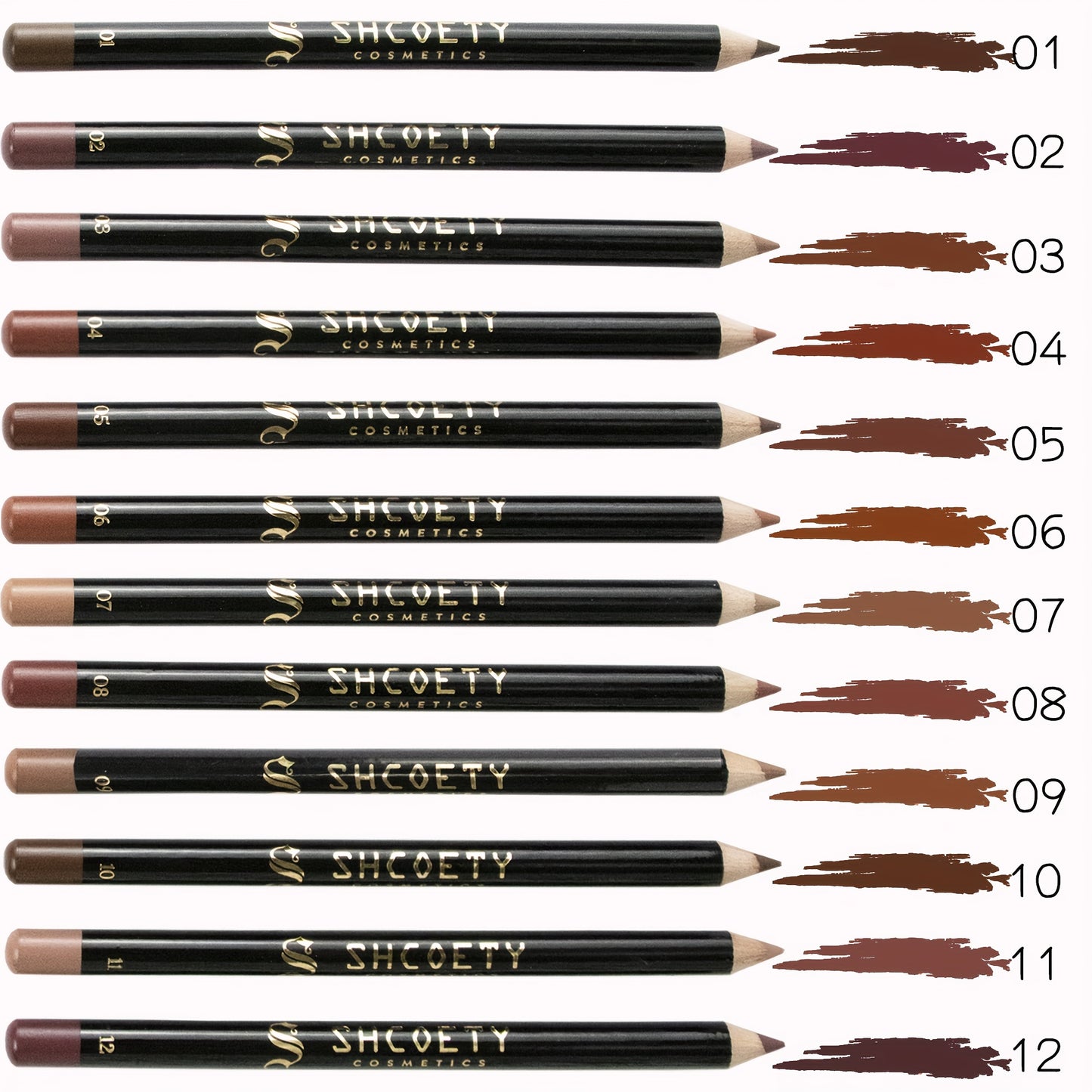 Matte Magic: 12-Piece Lip & Eyeliner Set - LIPOXI