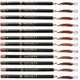 Matte Magic: 12-Piece Lip & Eyeliner Set