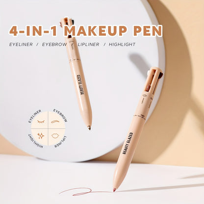 Versatile 4-in-1 Makeup Crayon - LIPOXI