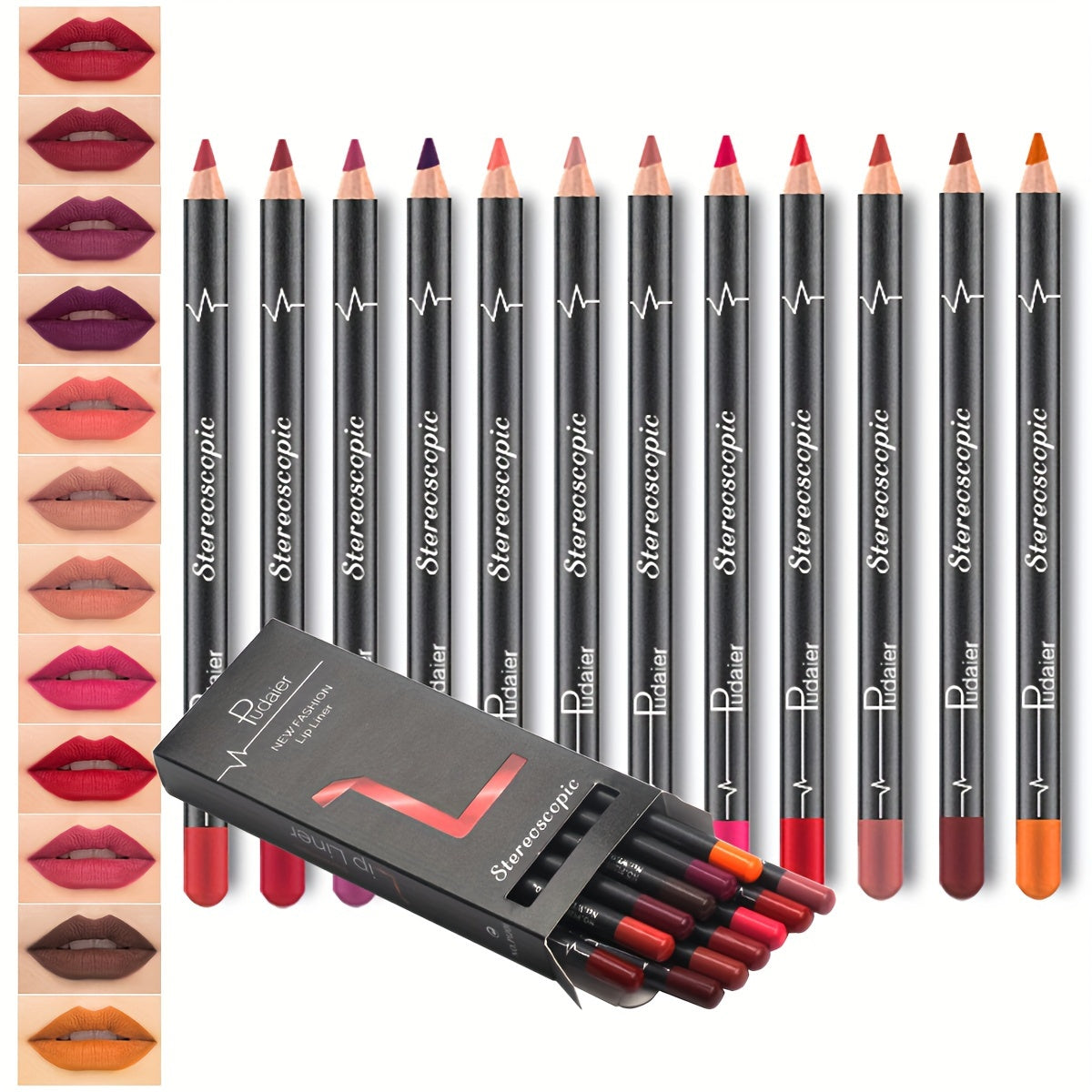 Colorful Lip Liner Set - LIPOXI