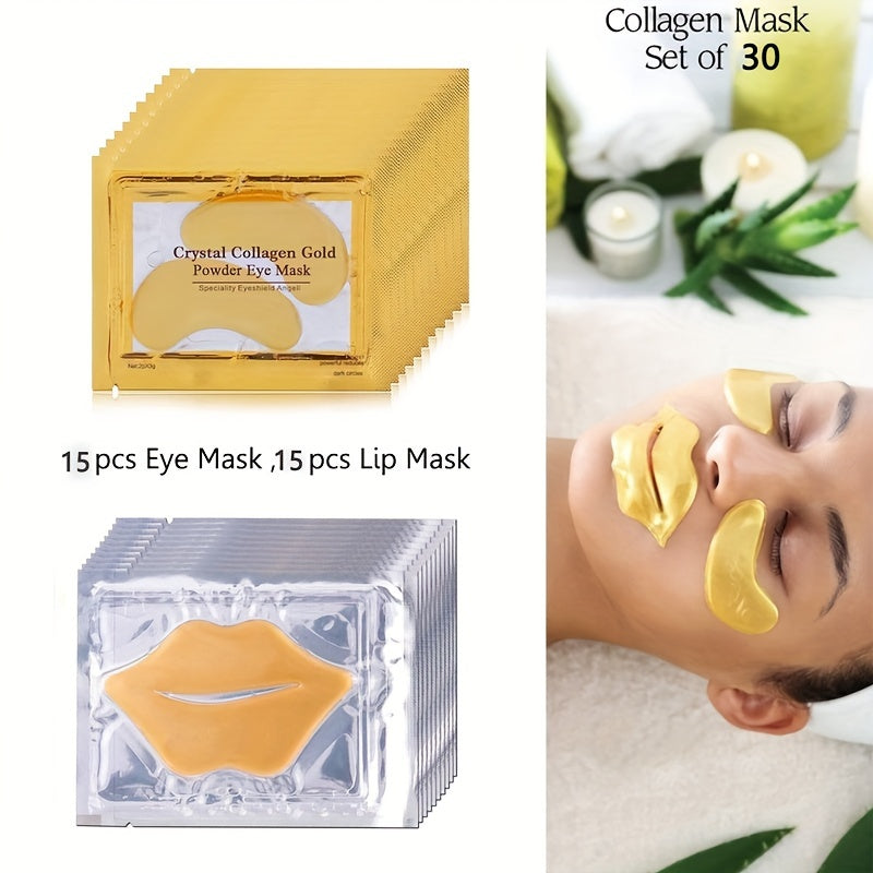 Glistening Eye & Lip Mask Set - LIPOXI