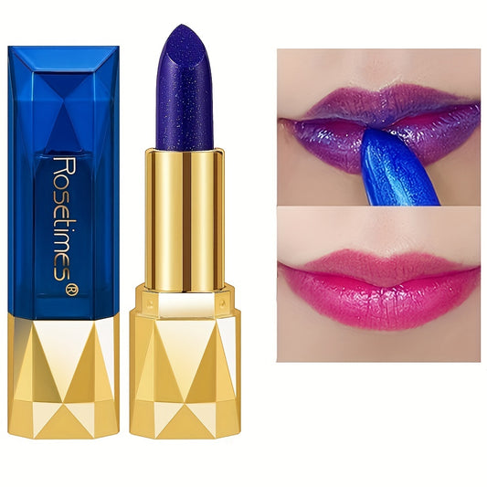 Rose Blue Color Changing Lipstick - LIPOXI