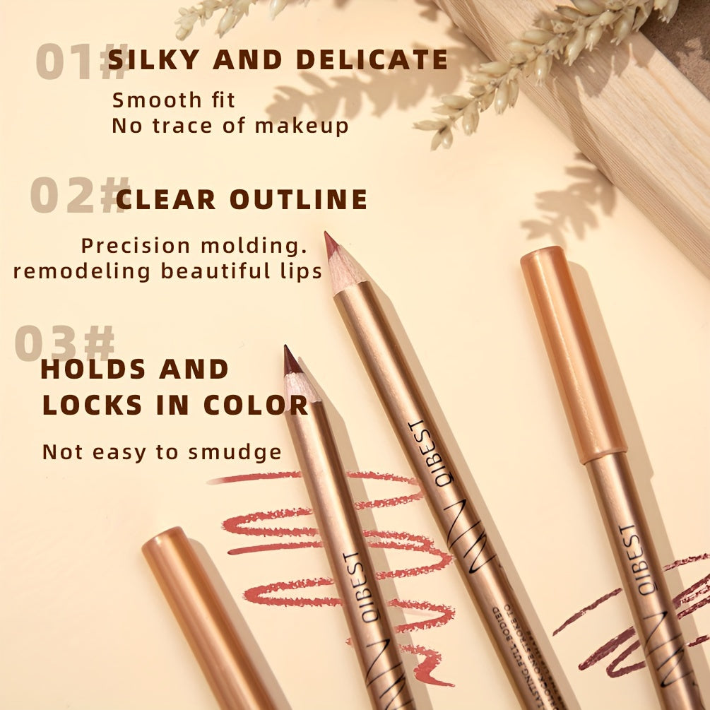 QIBEST 12-Color Lip Liner Set - LIPOXI